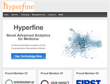 Tablet Screenshot of hyperfineglobal.com